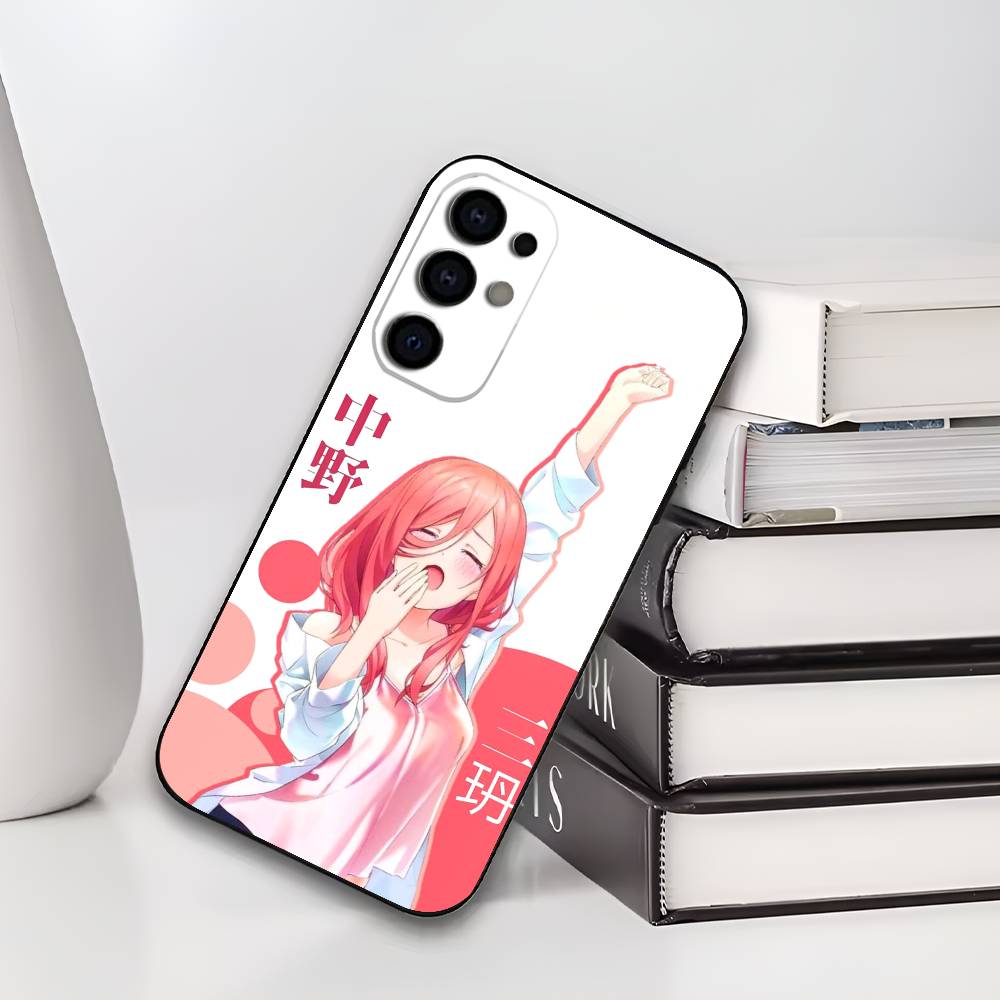 M-Miku N-Nakano Phone Case Silicone Soft For Samsung S25,S24,S21,S22,S23,S30,Ultra,S20,Plus,Fe,Lite