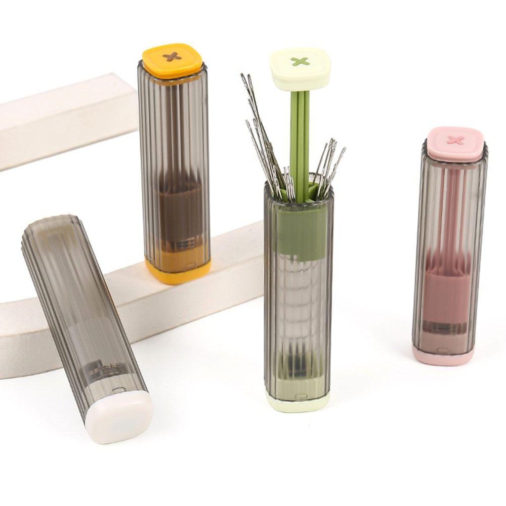 Easy Sewing Needle Thread Organizer with 20Pcs Needle Sewing Storage Box  for Quilt Sewing