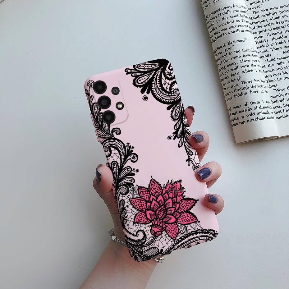 For Samsung A13 4G Case Cute Cartoon Painted Cover Silicone Soft TPU Phone Case For Samsung Galaxy A13 A 13 A 03 A03 Core Fundas