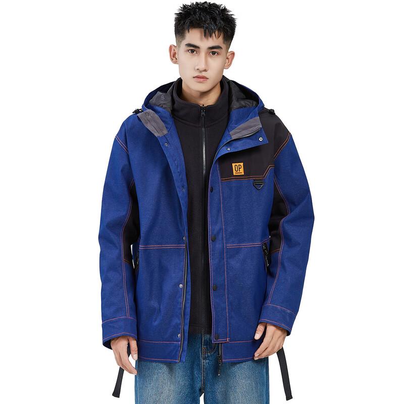 OVERPROTECTION it OP Men s 3-in-1 Detachable Fleece Outdoor Jacket M