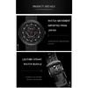 New Watch Men's Belt Business Quartz Watch Hollow Large Dial Fashion Personality Trendy Watch