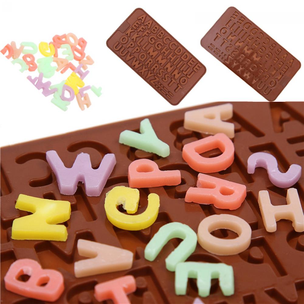 

Сладкая помадка с алфавитом, новая форма для печенья «сделай сам», шоколадная буква