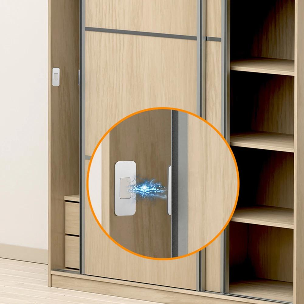 Magnetic Cabinet Door Catches Strong Self Adhesive Invisible Magnets Closet Furniture Cupboard Drawer Door Hidden Closer Stop