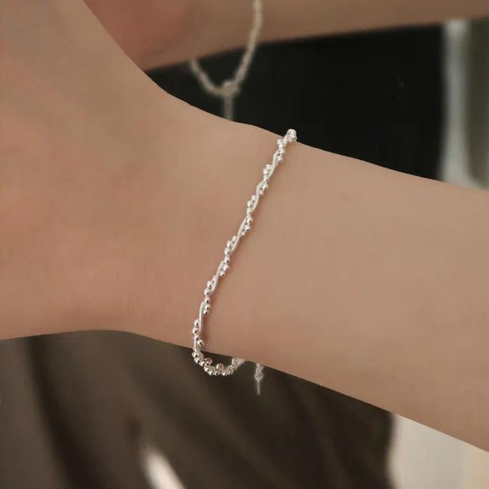 925 Silver Twisted Vine Chain Bracelet
