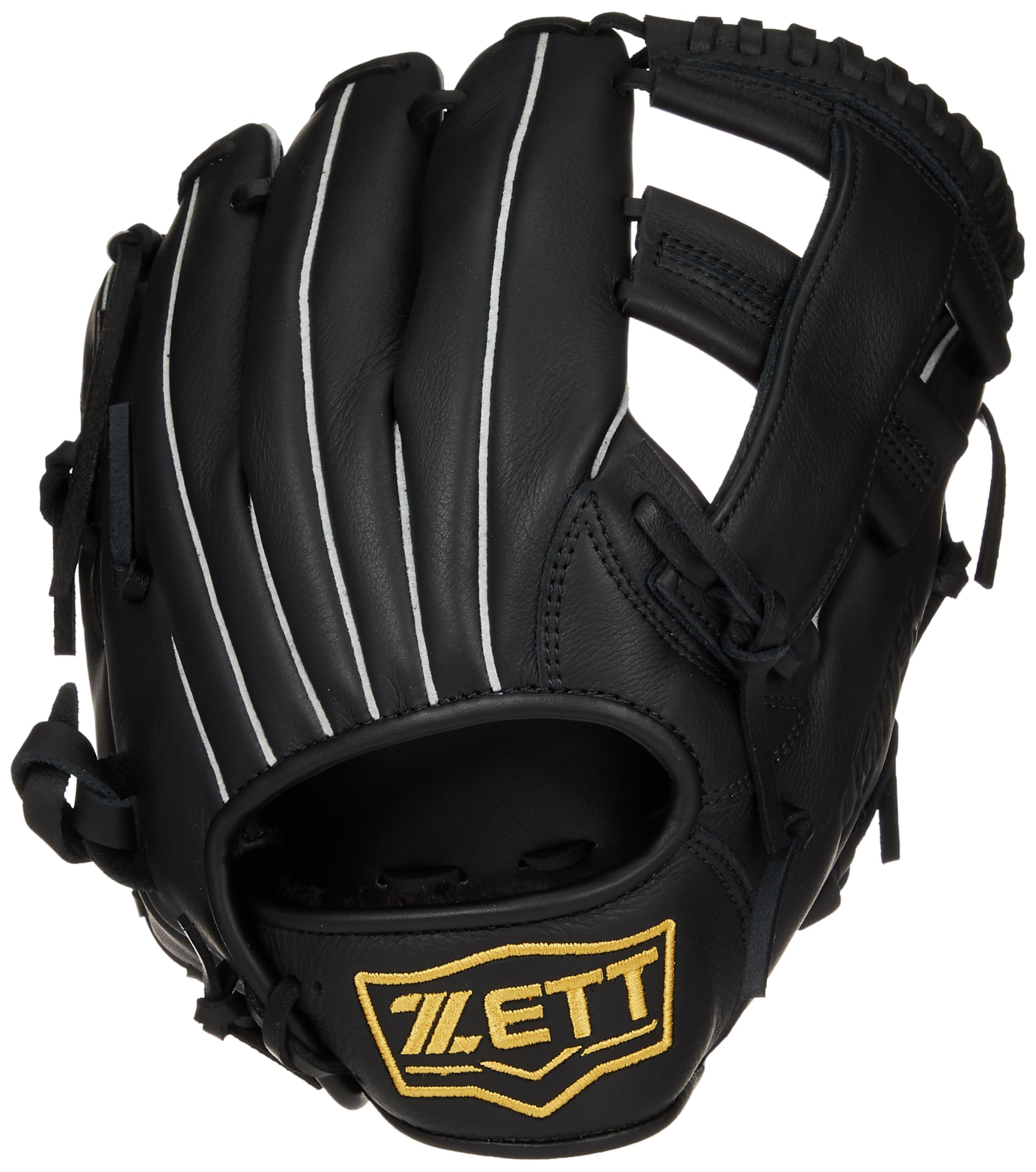 

ZETT Litex Baseball and Softball Black BSGB3920L Glove, Left-Handed Throw, (1900), чёрный