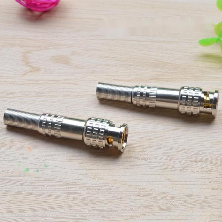 BNC Video Male Connectors, Screw-lock Terminals Coaxials Adapters for CCTV Home Security Surveillanced Solderfree