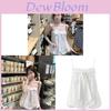 Summer Womens Sweet Bowknot Tank Top With 3d Pattern And Ribs For Casual Wear