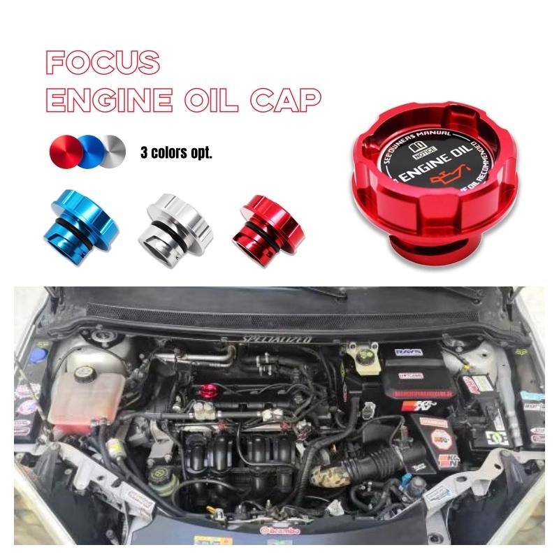 High Quality Aluminum ENGINE Oil Cap For Ford Focus 2000-2014 2016-2018 25689CH JDM Car Accessories