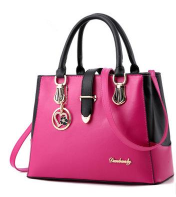 Nouveau sac à main bandoulière pour femme style coréen 2026, mode douce, couleurs contrastées et haute texture