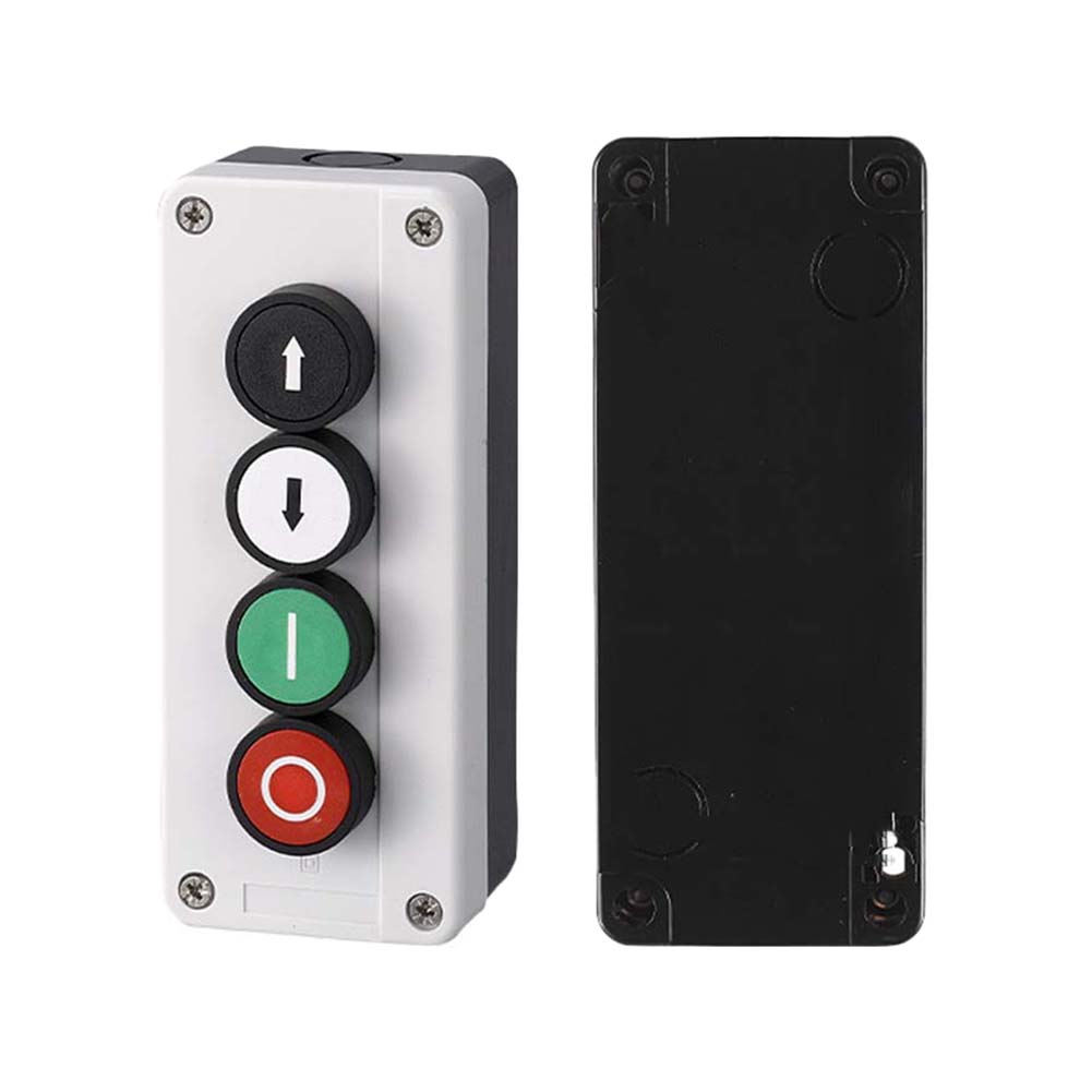 22mm Push Button Switch Power Control Box with IP65 Rating for Water and Dust Protection In Industrial Settings