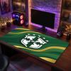 Brazil Football Crest Mouse Pad, Extended Non Slip Rubber Desk Mat for Gaming Office Laptop Fan Gift