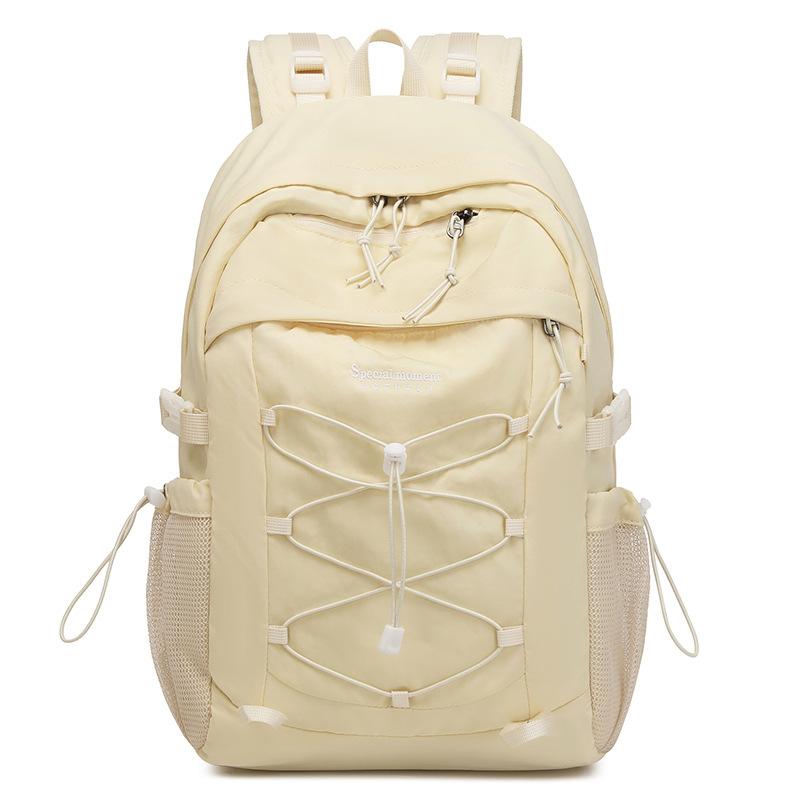 Schoolbag Korean Trend Student Backpack Male and Female Couples Junior High School High School College School Bag Three-in-One Casual Outdoor Bag