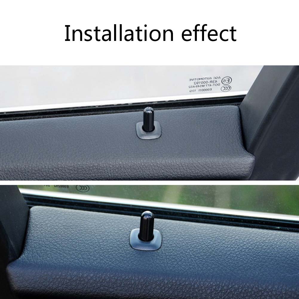 Car Door Lock Button Pin Screw Knob Cap Plastic Car Interior Door Lock Knob For BMW M3 M5 M6 E46 E39 E90 E60 E36 F30 F10 E30