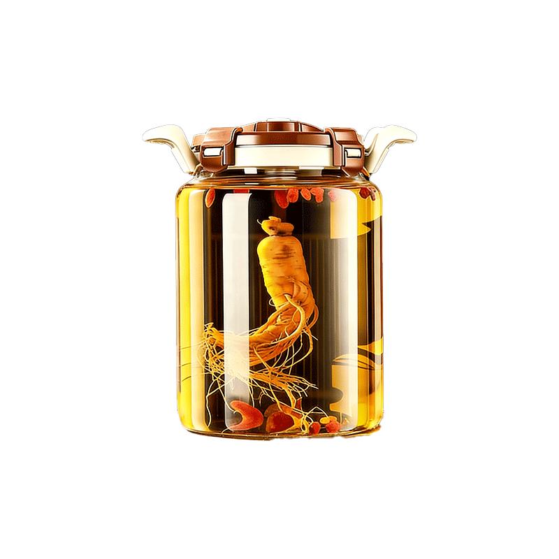 Venus High Borosilicate Glass Infusion Jar