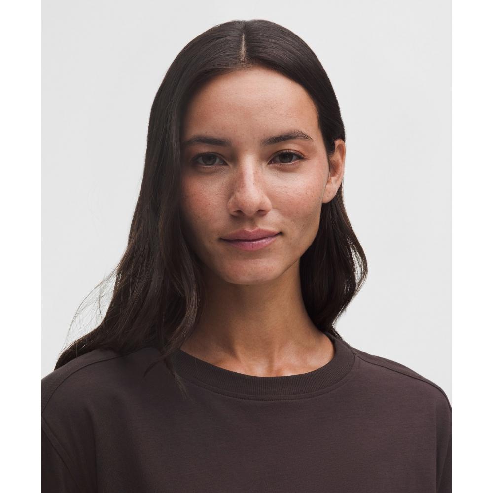 Lululemon All Yours Organic Cotton Long Sleeve Shirt Sequoia