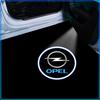 1/2Pcs LED Welcome Light Car Door Projector Lamps Car Accessories Emblem For Opel crosa d astra h insignia astra j zafira b mokkaastra vivaro astra g