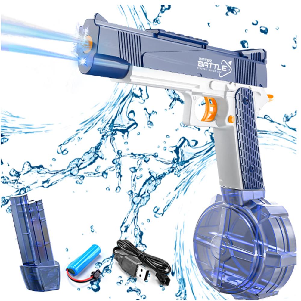 M1911 Electric Water Guns Pistol Plaything Squirt Pool Beach Shooting Games Outdoor Playthings Blaster ideal for Children Adult