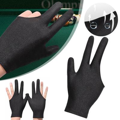 High Quality Snooker Billiard Cue Glove Pool Left Hand Accesso Gloves Gloves Breathable Finger B9O1