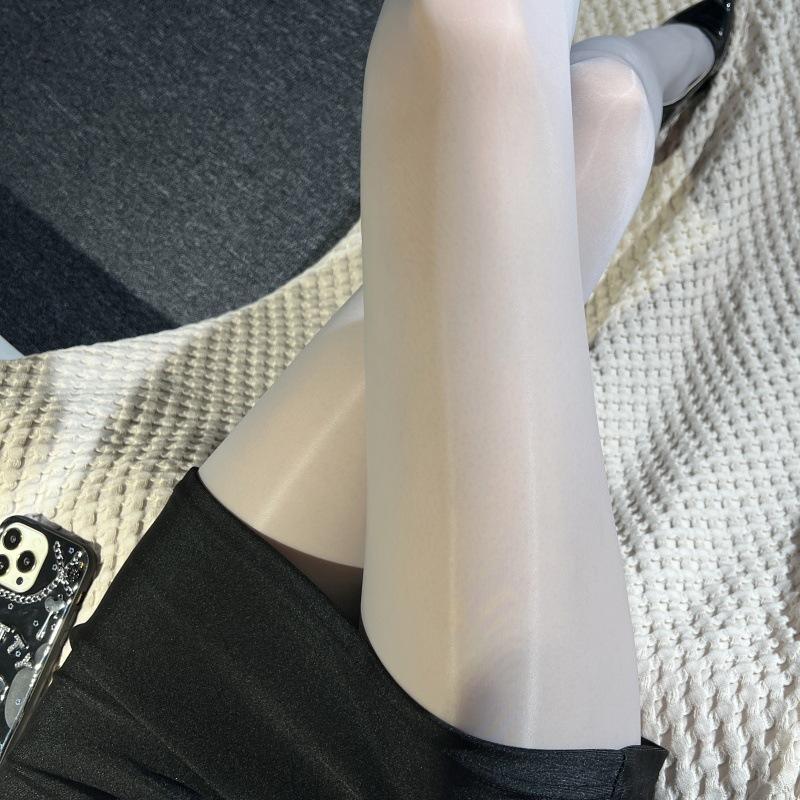 Horse Oil Socks Anti-hook Silk Durable Naked Bare Leg Artifact Large Size Pantyhose Women's Stockings Oil Light Black Stockings