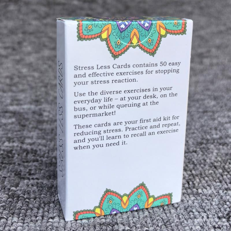 English Stress Less Cards: Decompression Party Board Game