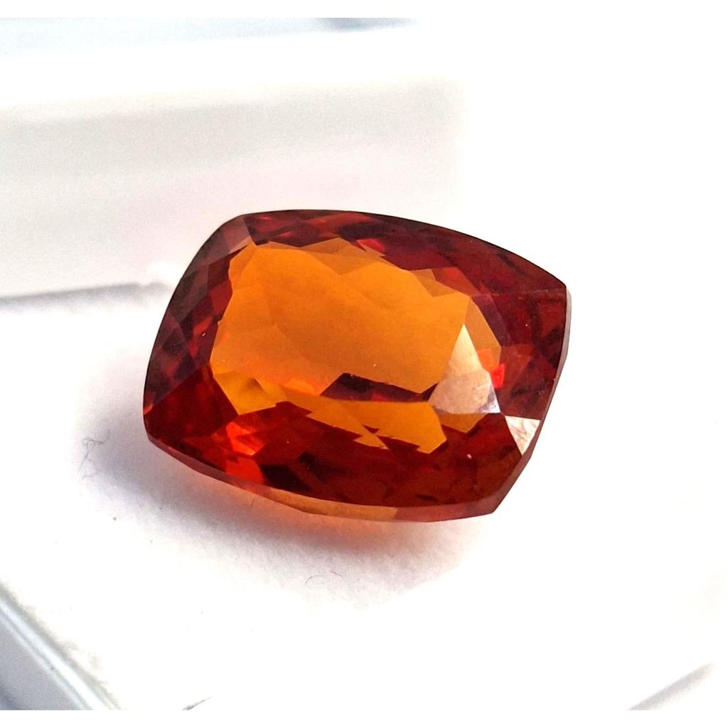Natural Orange Sapphire Cushion Cut 13-15 Ct Beautiful Certified Loose Gemstone
