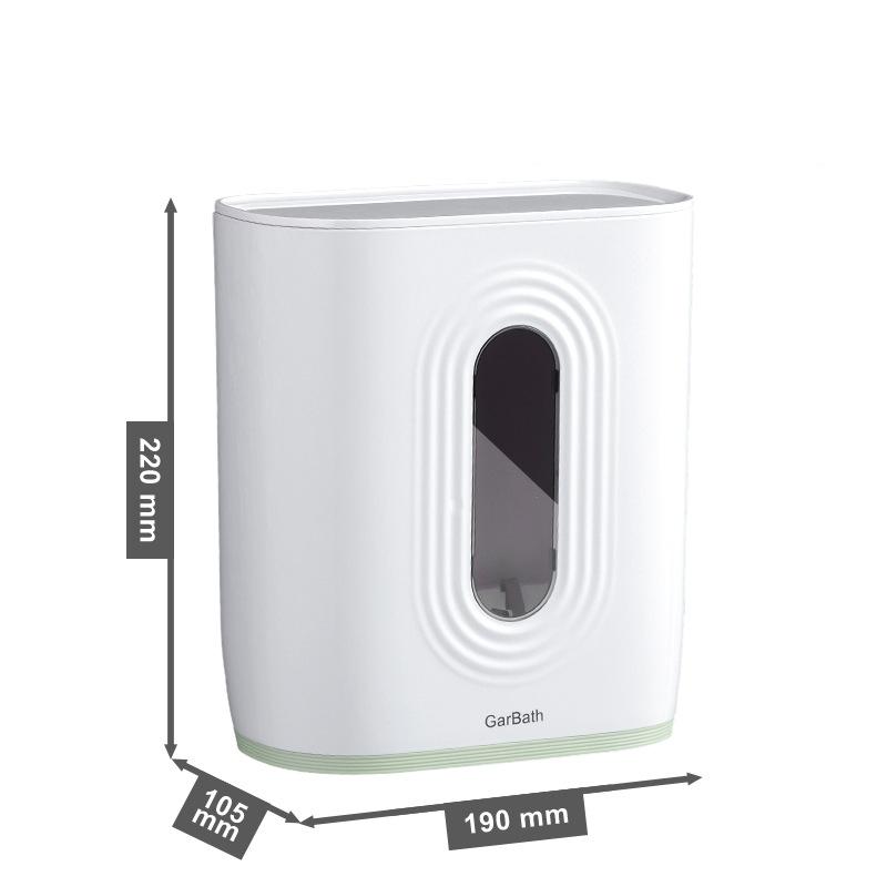 Disposable Cup Holder Double-barrel Cup Dispenser Water Dispenser Storage Paper Cup Holder Automatic Cup Dropper Paper Cup Storage Rack