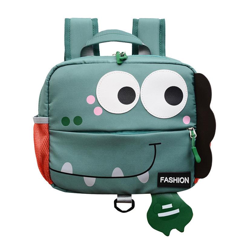 Adorable Cartoon Backpack For Kids Lightweight Breathable Nylon Toddler Bag