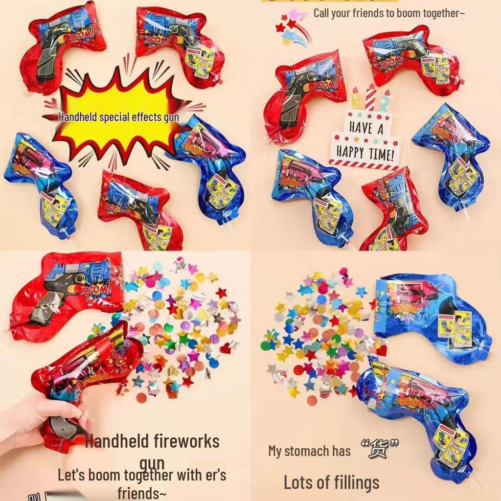 Confetti Cannon: Handheld Pull-Pop Fireworks for Birthdays, Weddings, and New Year Celebrations