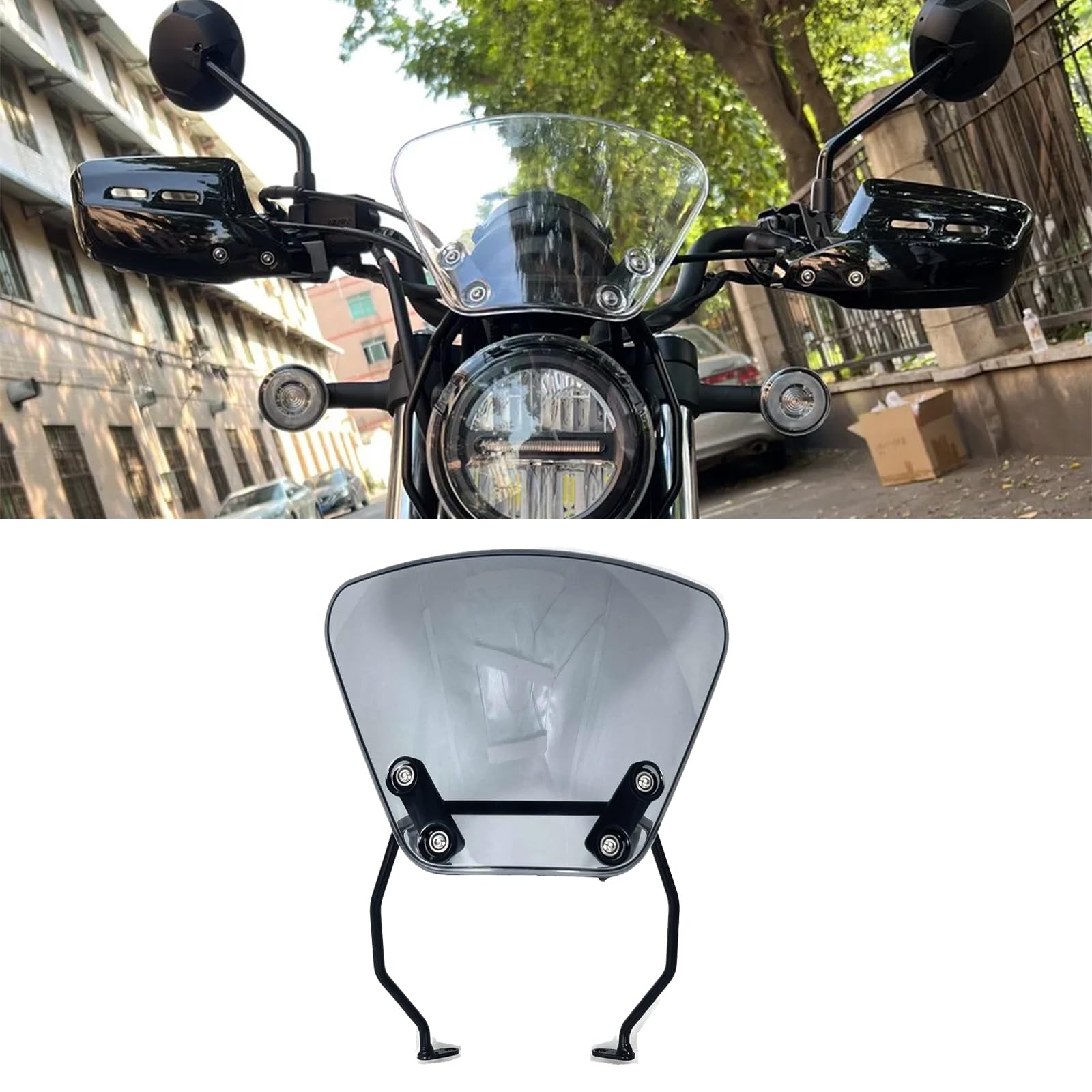 Аксессуары для мотоциклов Honda CL500 CL250 CL 500 CL 250 2023 2024 Ветровое стекло Дефлектор Ветрозащитный козырек от солнца CL500 CL250 CL300 Ветровое стекло