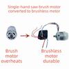Brushless Design 21V 14 Toothbrushless Motor 550-Type Mini Saw Motor  DIY Upgrade