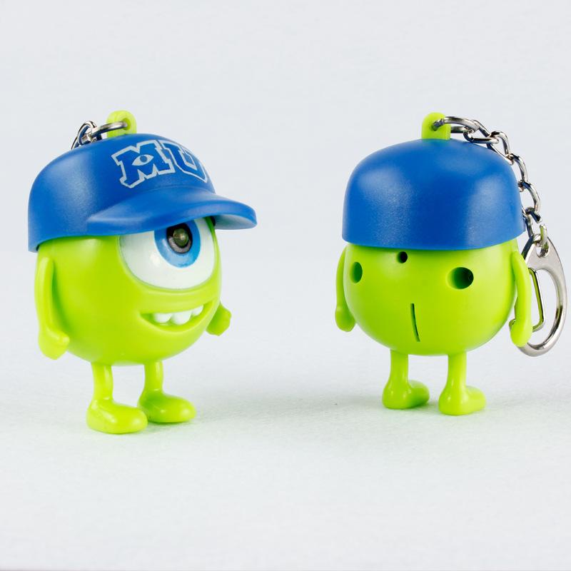 Disney Anime Toy Story Mr.Q Kawaii Figur Modell Schlüsselanhänger Anhänger Taschendekoration Leuchtend Geräusch Kinder Spielzeug Geburtstag Weihnachtsgeschenk