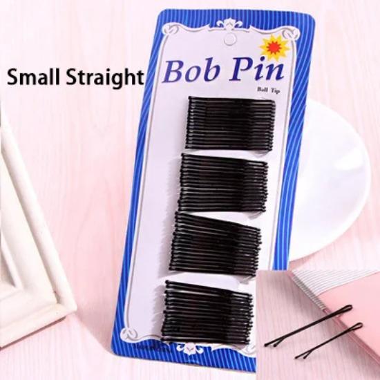 

1Pack New High Quality Women Hair Clips Bobby Hair Pins Hairpins Black Wave Straight Barrettes Girls Hair Accessories