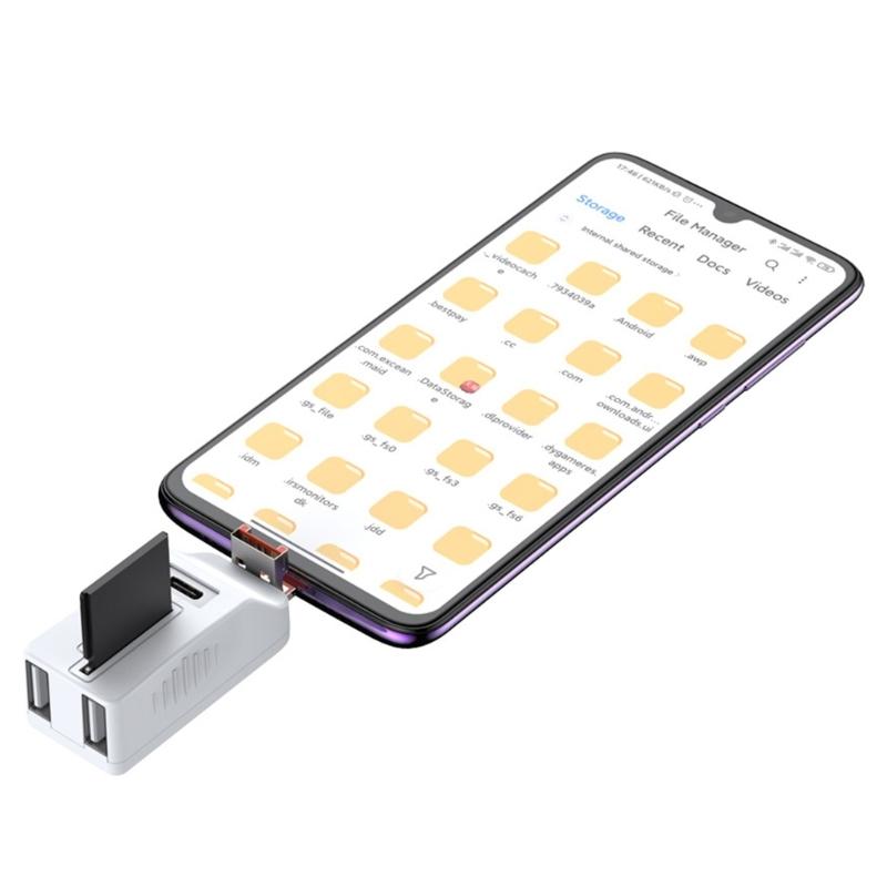 5 Port USB3.0/USB2.0+Type C Card Reader USB3.0 USB2.0 Card 5 In 1 Adapter Phone Camera Memory Reader for Laptop PC