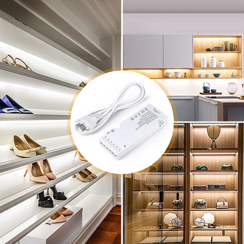 Adapter Zasilający 100-240V AC Na DC 12V 36W 60W 100W Sterownik LED do Taśmy LED Transformator z Portem Dupont do Zasilania Lamp LED do Szafek