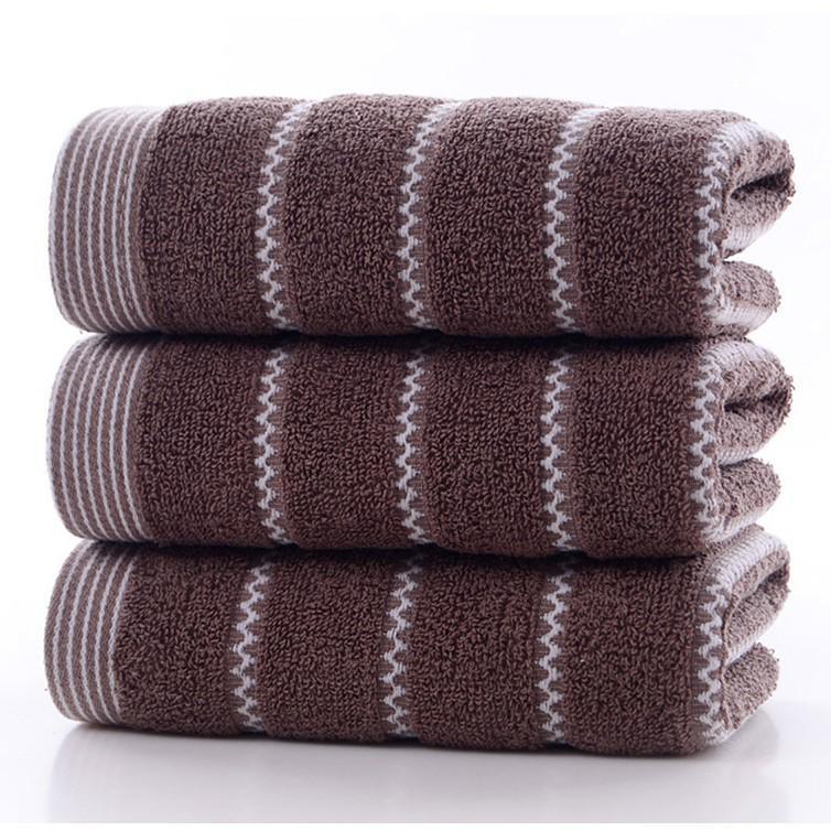 Gaoyang Rutig Ren Bomull Badhandduk – Tjock och Mjuk för Hem-, Hotell- eller Presentaskanvändning