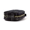 Francfranc Tweed Stand Pouch, Black