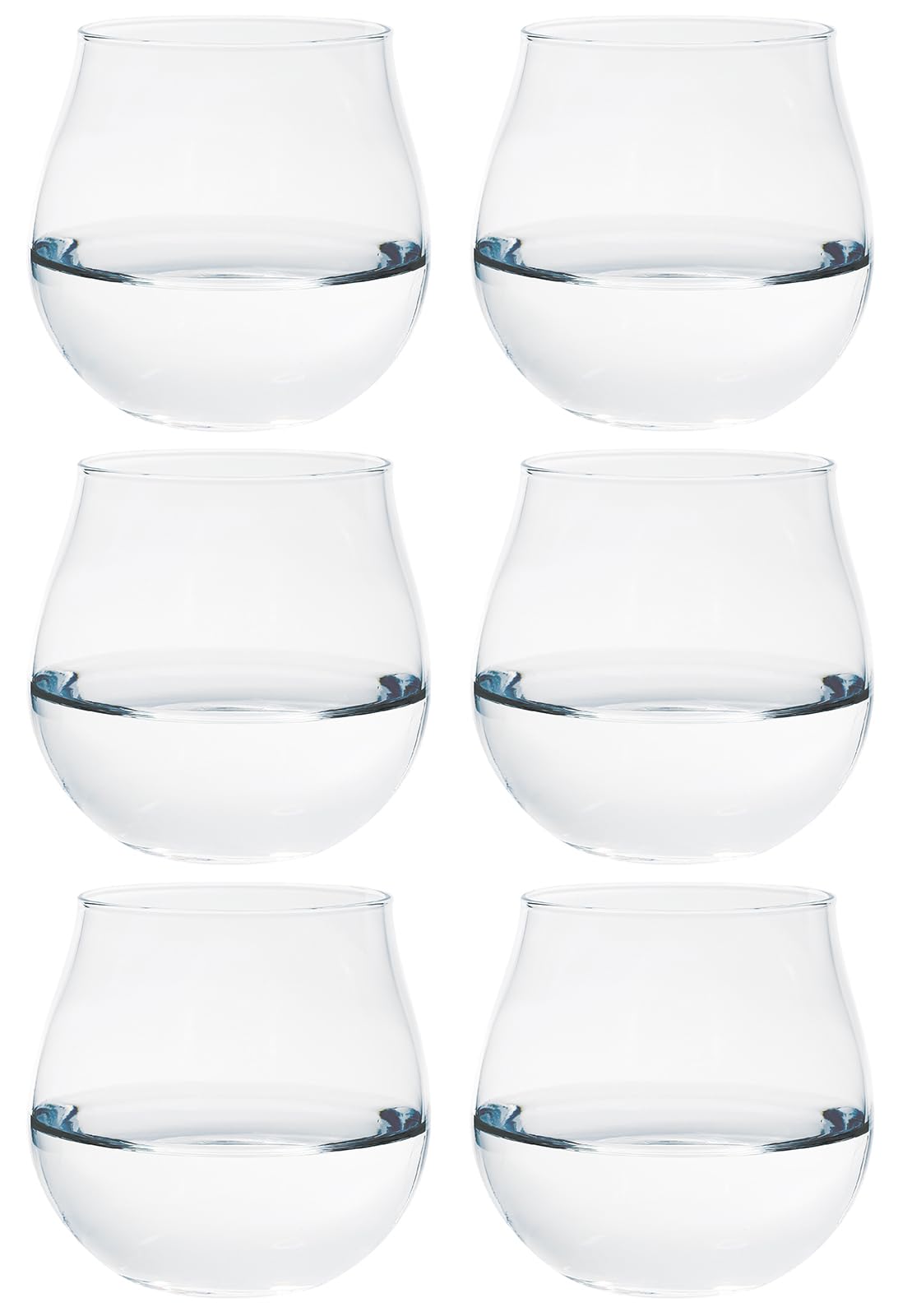 

Toyo Sasaki Glass Fuwari Sake Set of Made in Dishwasher Suitable for Sake and Sake Sake Commercial Use Glasses, 230ml, 6, Japan, Safe, Cups, Ochoko,