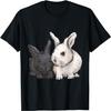 Rabbit Animal Motif Animal Print Rabbit T-Shirt