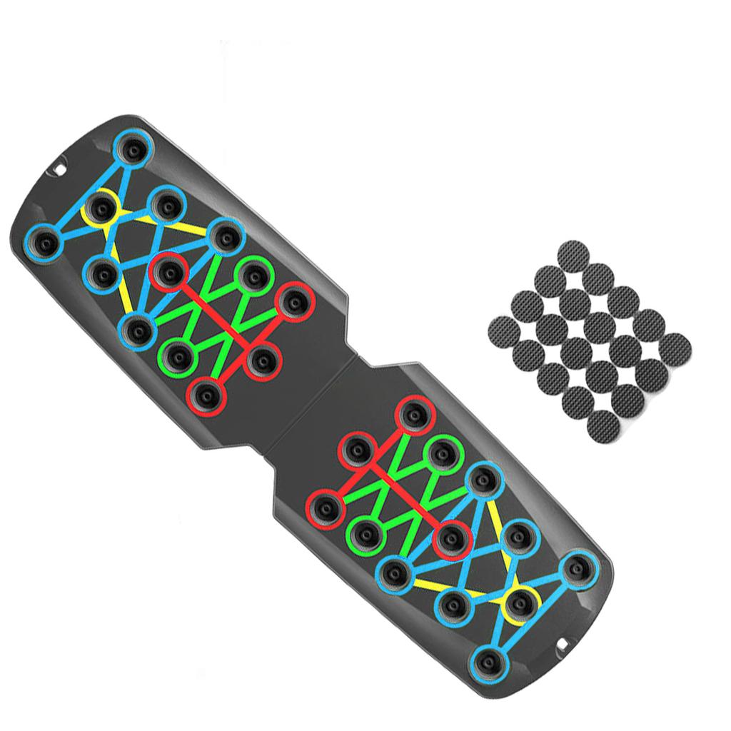 Push Up Board Multifunctional Foldable Fitness Workout Push up Tool Pushup Stands Exercise Board Muscle Board for Home