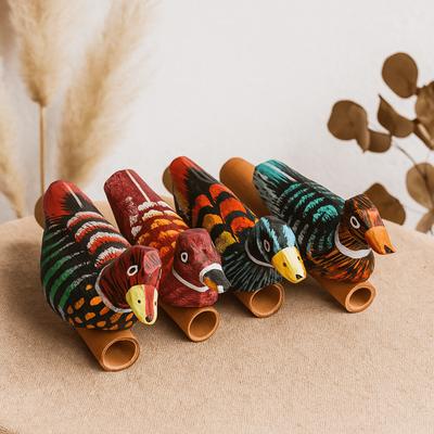 6x Duck Whistle, Random Color Single