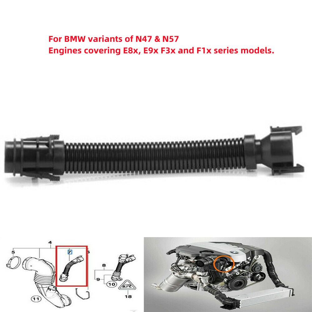 Für Original BMW Lufteinlass Entlüftungsrohr Schlauch Rocker/Cam Abdeckung N47/N57 13717803842 Air Ansaugsystem Teile
