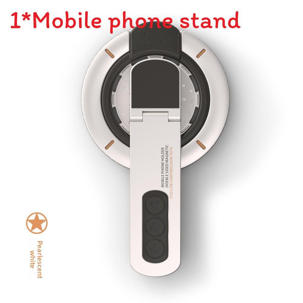 Magnetic Phone Holder Desktop Stand With 360 Degree Rotation For Universal Smartphone Use