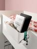 Bedside Hanging Shelf: Punch-Free Dorm Bunk, Student Organizer, Baby Diaper & Wipes Storage