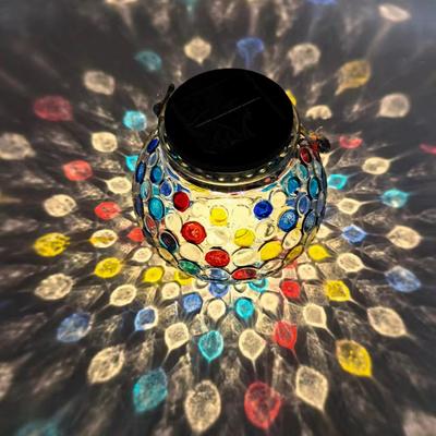 LED Solar Lights Outdoors Glass Bottle Jar Table Lamp Solar Pendant Night Light For Garden Party Camping Terrace Yard Decoration