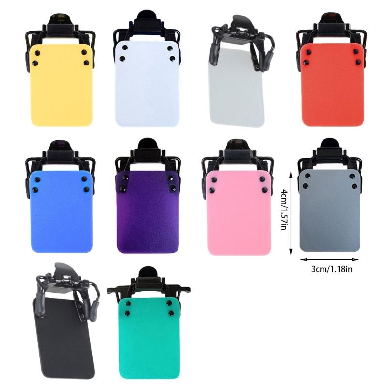 Plastic Shootings Glasses Patches Eye Mask Aim Assistance Glasses Patches International Standard Shootings Glasses Patches