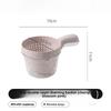 Hanging Sink Drain Basket with Food Residue Filter, Fruit Washing Strainer, Patent/Double Layer/Triangle Suction/Retractable