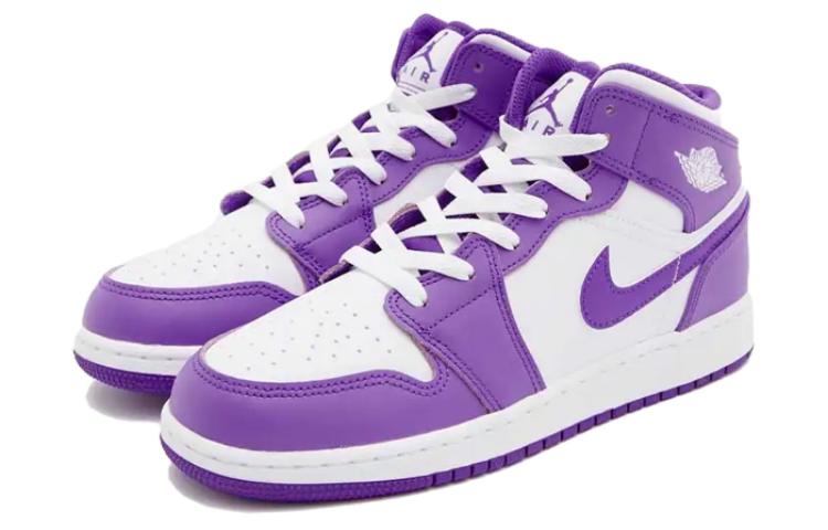 Jordan 1 Mid Purple Venom GS DQ8423-511