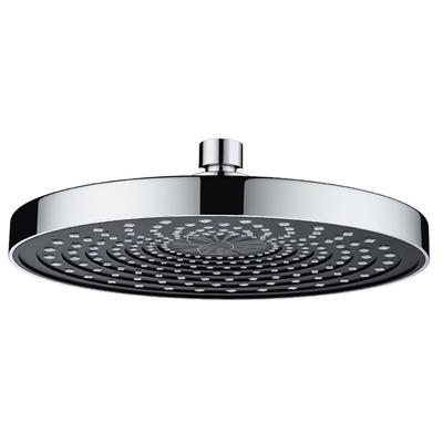 A58Z Home Bathroom 25Cm Large Water Volume Booster Shower Head Single Head Pressure Washer Replacement Set
