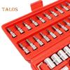 46-teiliges Auto-Schraubenschlüssel-Set, starke Drehmomentschlüssel, Auto-Reparaturwerkzeuge für Autos, Fahrräder, Motorräder, Antriebsnüsse, Sechskant-Sets für PH, SL, PZ, HEX, T-Bohrer