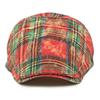 HT4800 Beret Caps Men Women Vintage Plaid Artist Painter Beret Hat Male Female Ivy Flat Cap Spring Summer Adjustable Mens Berets